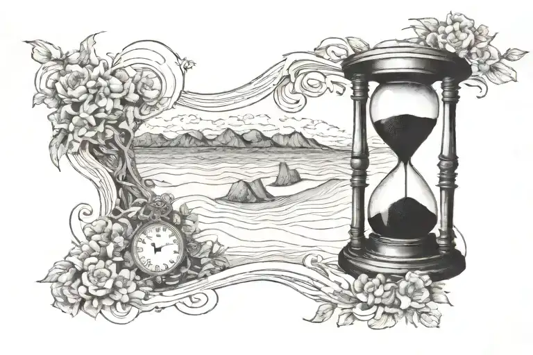 Hourglass Sand Falling Date 2009