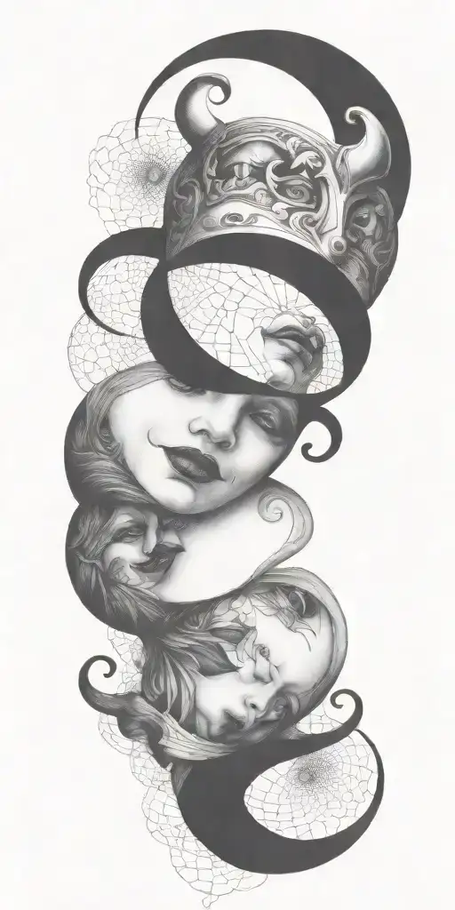 Two Faced Beautiful Jester