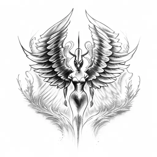 A Maleficent Angel With Broken Wings