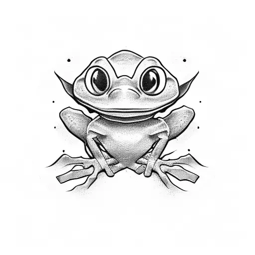 Villager Merchant Frog Minimalist