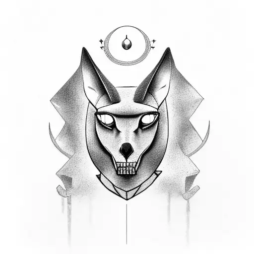 Anubis And Orus Dark Art