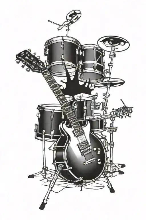 Music Drums Guitar Metallica