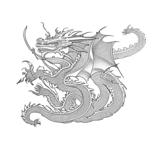 A Dragon Wrapped Around Mh8