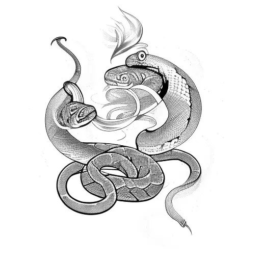 Snake And Pisces