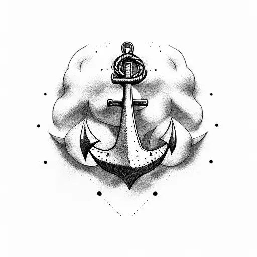 Anchor With The Word Morgado