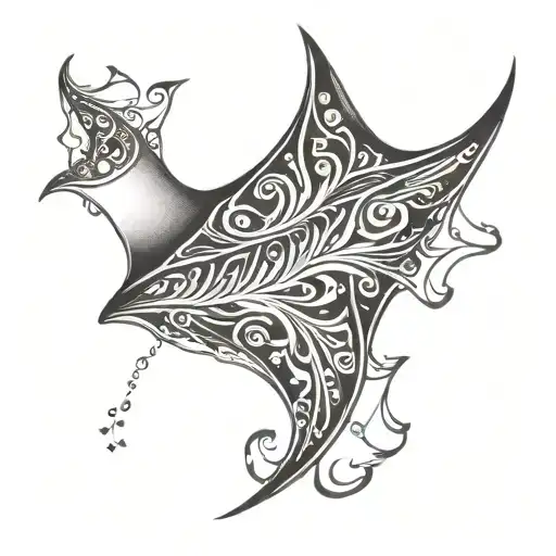 Hawaiian Style Manta Ray