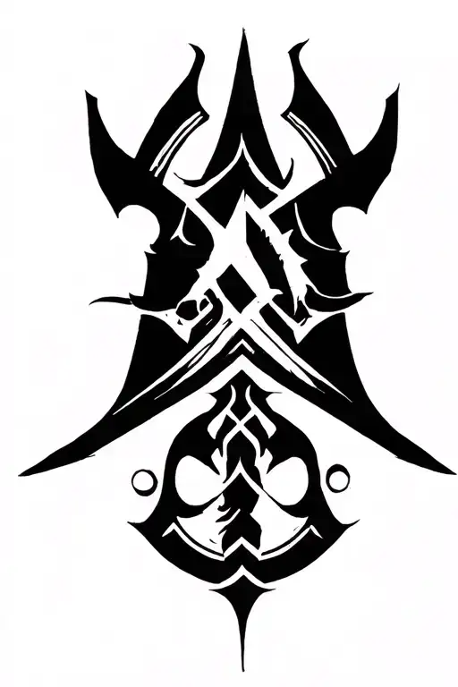 Samurai Assassin Creed Symbol To Forearm