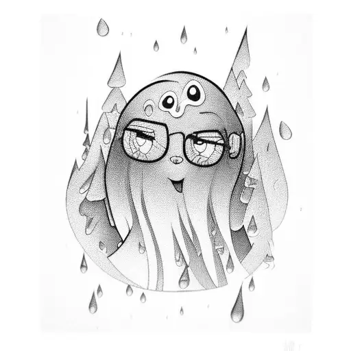 Cartoon Characters From 'The Rain Children' Cartoon