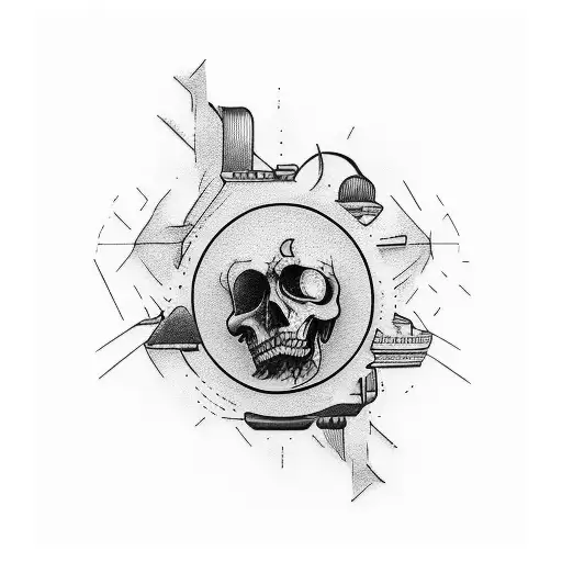 Male Forearm Tattoo For Travel And Photography