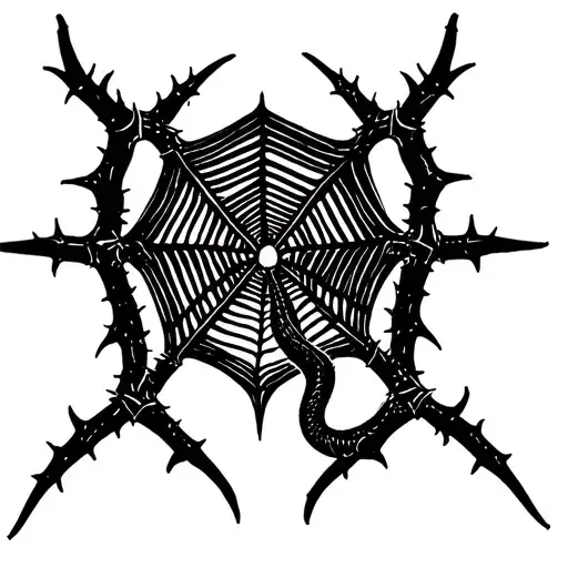 Cobra Thorns Spider Web