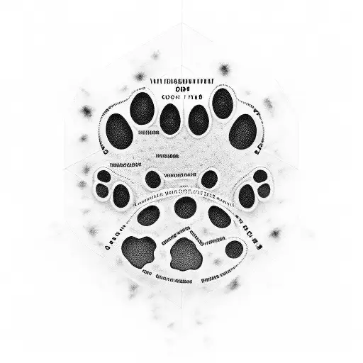 Coordinates With Paw Print