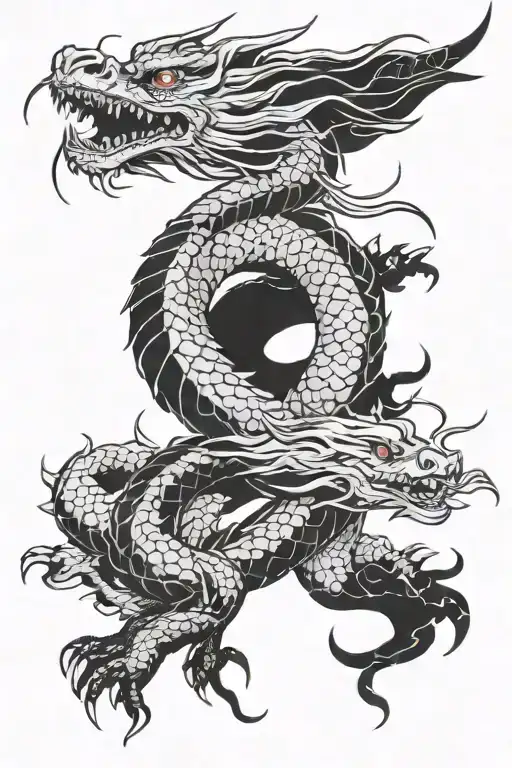 Linear Japanese Dragon