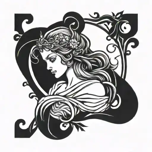 Virgo Maiden Symbol And Sign