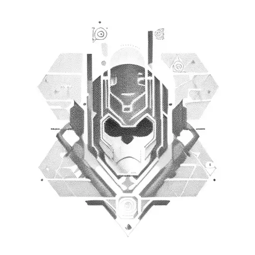 Combine Elements From Different Video Games Into A Futuristic Cyberpunk Scene