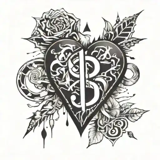 Dollar Sign And Broken Heart