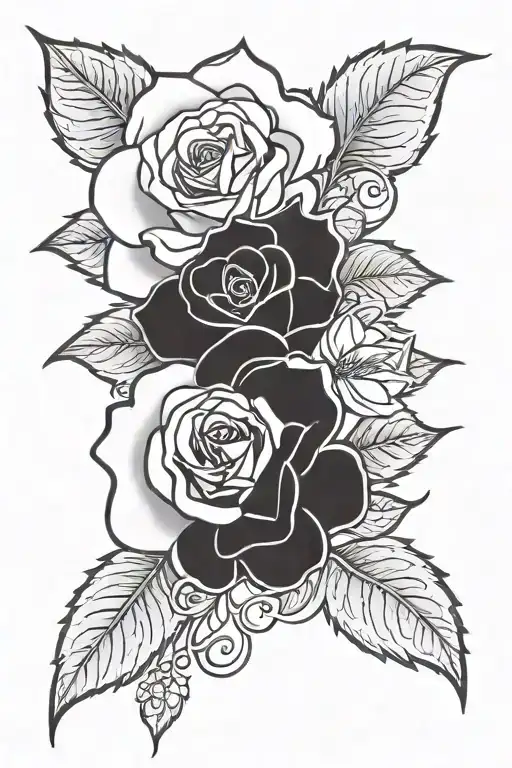 Rose With A Name Written