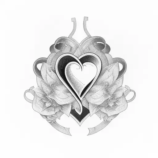 Heart With The Date 2007 And 1985