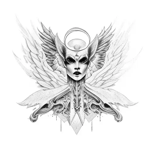 Fallen Angel By Alexandre And Ikarus Fallen Neck