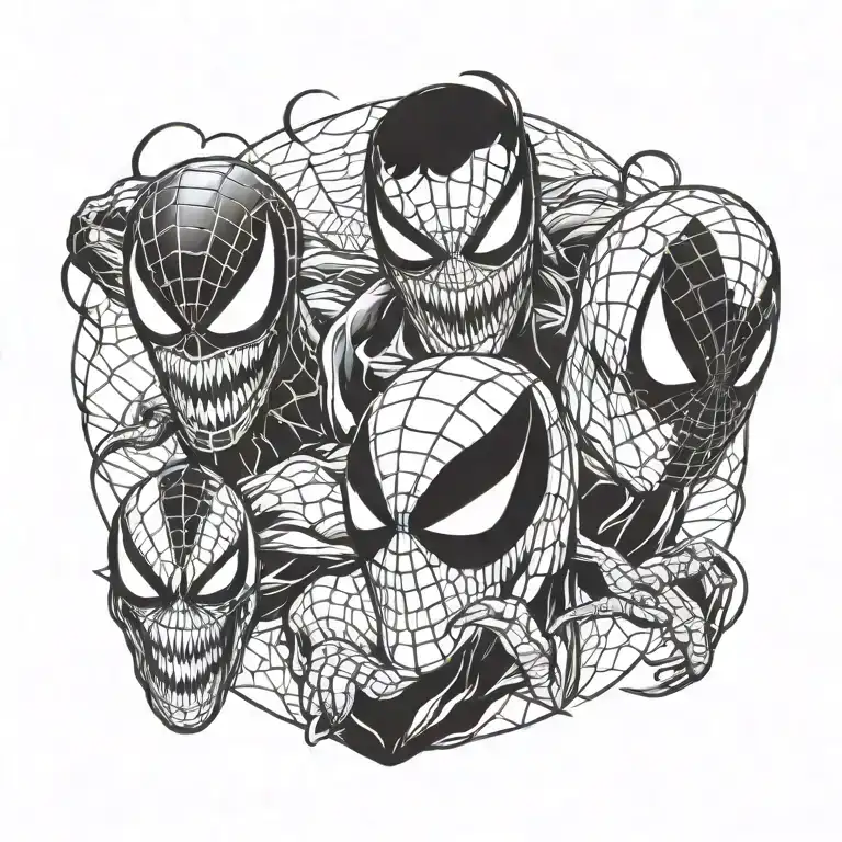 Venom And Spiderman