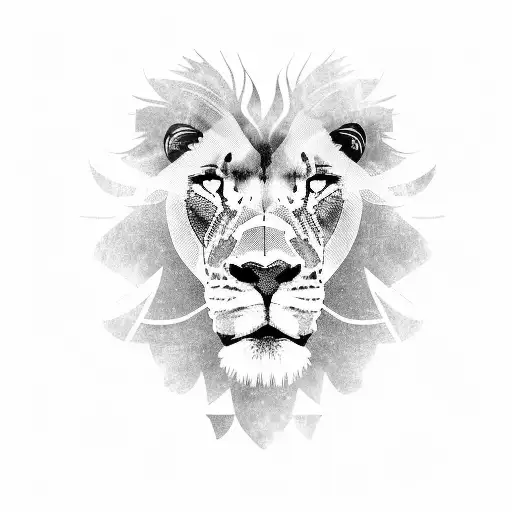 Combine A Football And A Lion In A Dynamic Pose