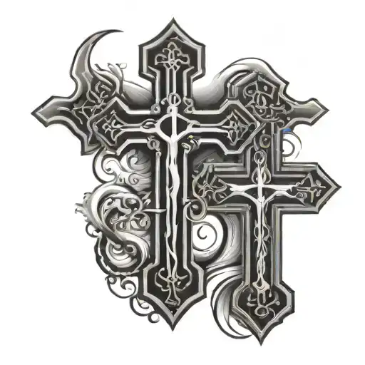 3 Crosses Jesus Cross