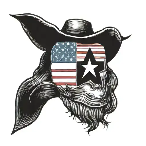 Amadillo Holding A Texas Flag Wearing A Cowboy Hat On Its Head