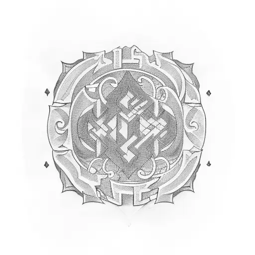 Old English Lettering