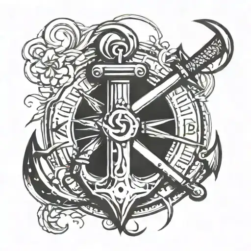 Incorporate A Welding Torch Into A Traditional Anchor Design