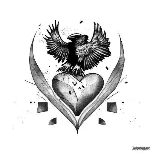 Broken Heart Fading To Ravens