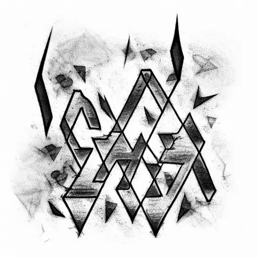 Dark Lettering Spikes Entire Forearm