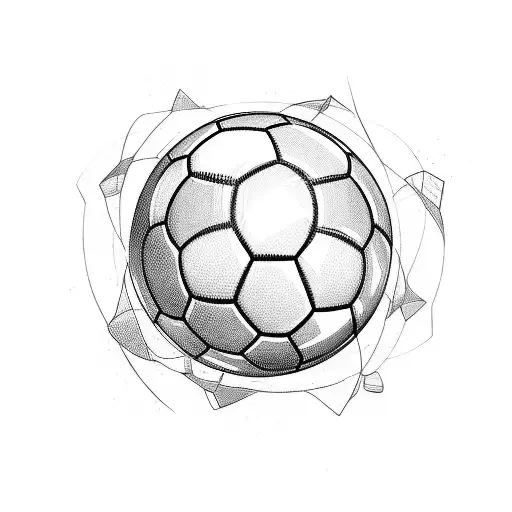 Soccer Ball Transforming Into A Tv Camera