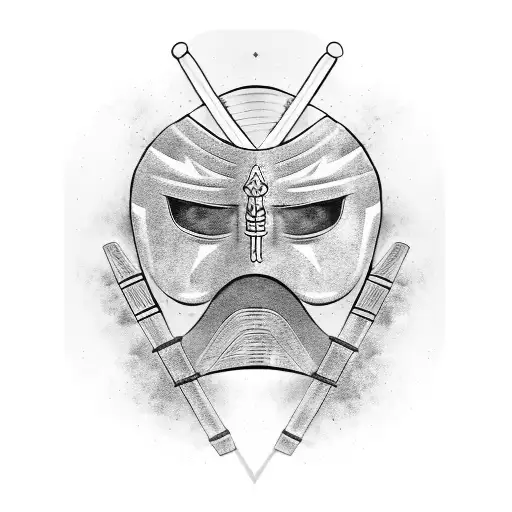 Samurai And Kendo Mask