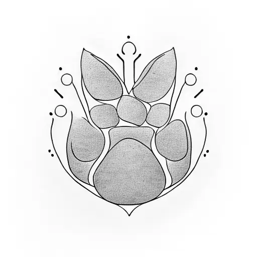 Flower Cat Paw