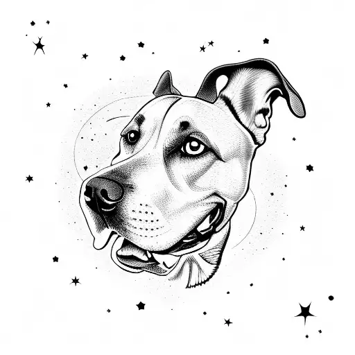 Your Dog As A Constellation In The Night Sky