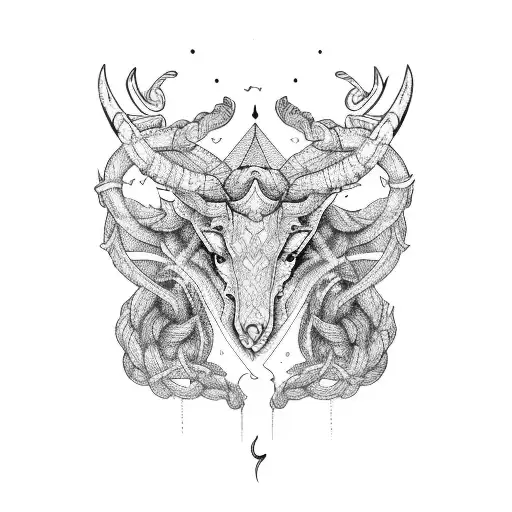 Capricorn Entangled With Pisces