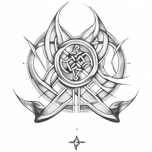 Place Remix In Center Of Celtic Cross