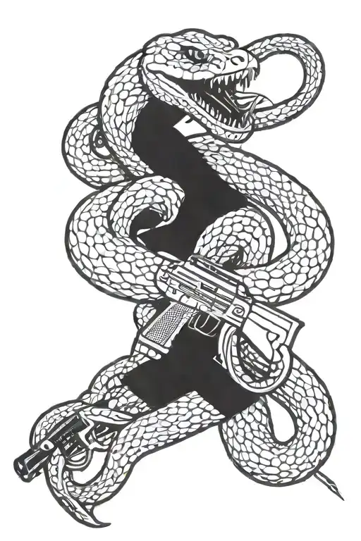 Snake And Ak47