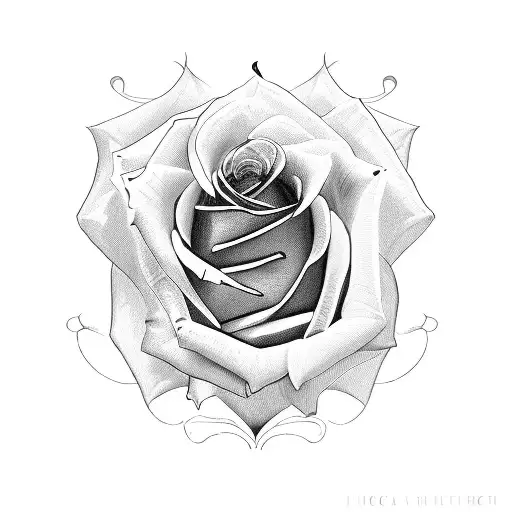 Rose In The Shape Of Virginia