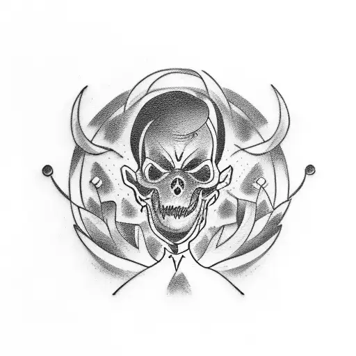 A Tattoo Of A Psychologist Character From A Cartoon