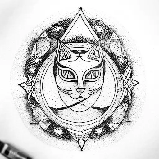 Third Eye Of Cat