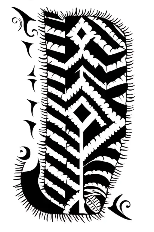 Amazigh Symbol Spine