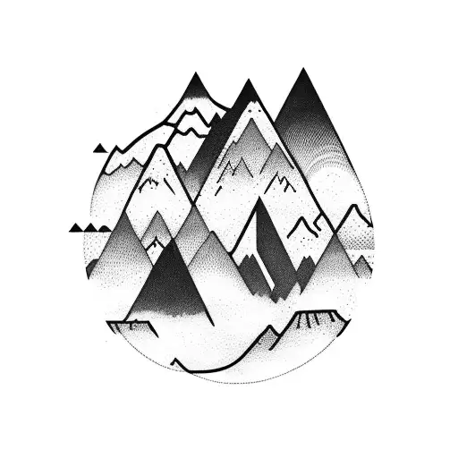 Mountain Made Of Soundwaves