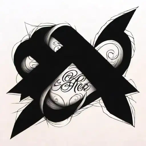 Script Tattoo C O C O Wrapped Tightly Holding Onto A Heart