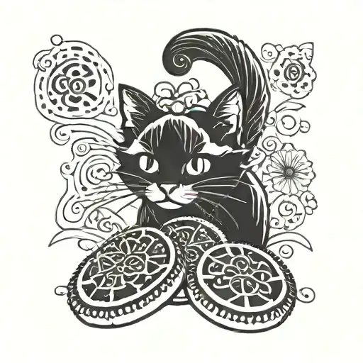 Oreo Cookies Toxedo Cat