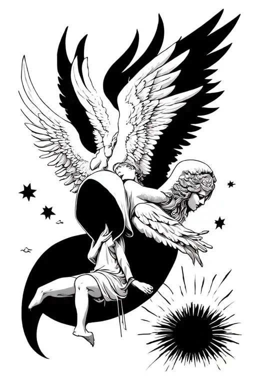 Hooded Angels And The Sun Rising