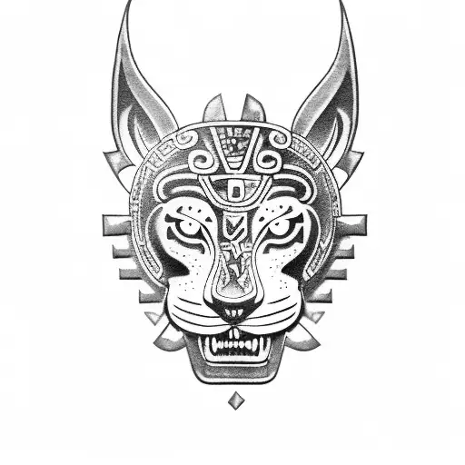 Mayan Aztec Godly Jaguar