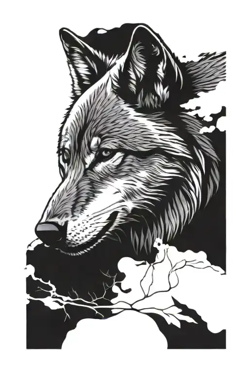 Wolf Looking Forward