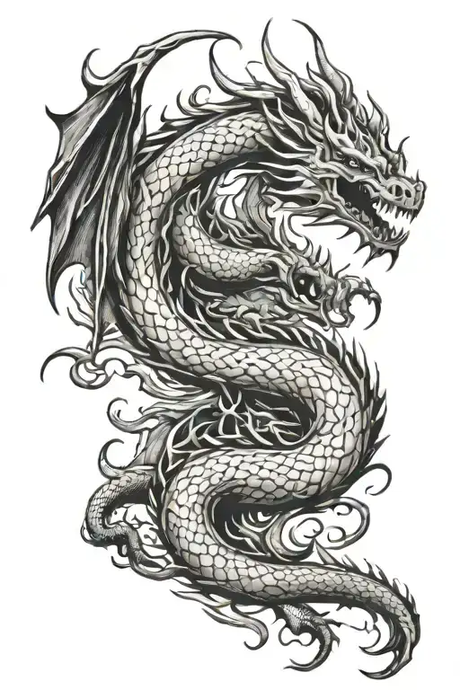 Dragon Breathing Fire