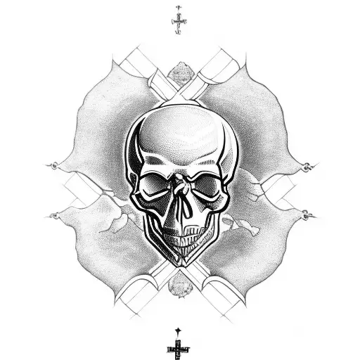 Skull And Cross