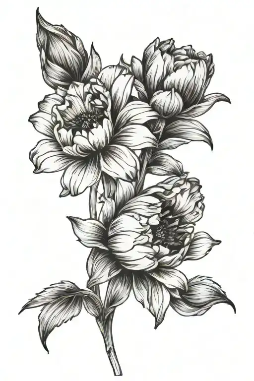 Daisy Tulip Carnation Flowers